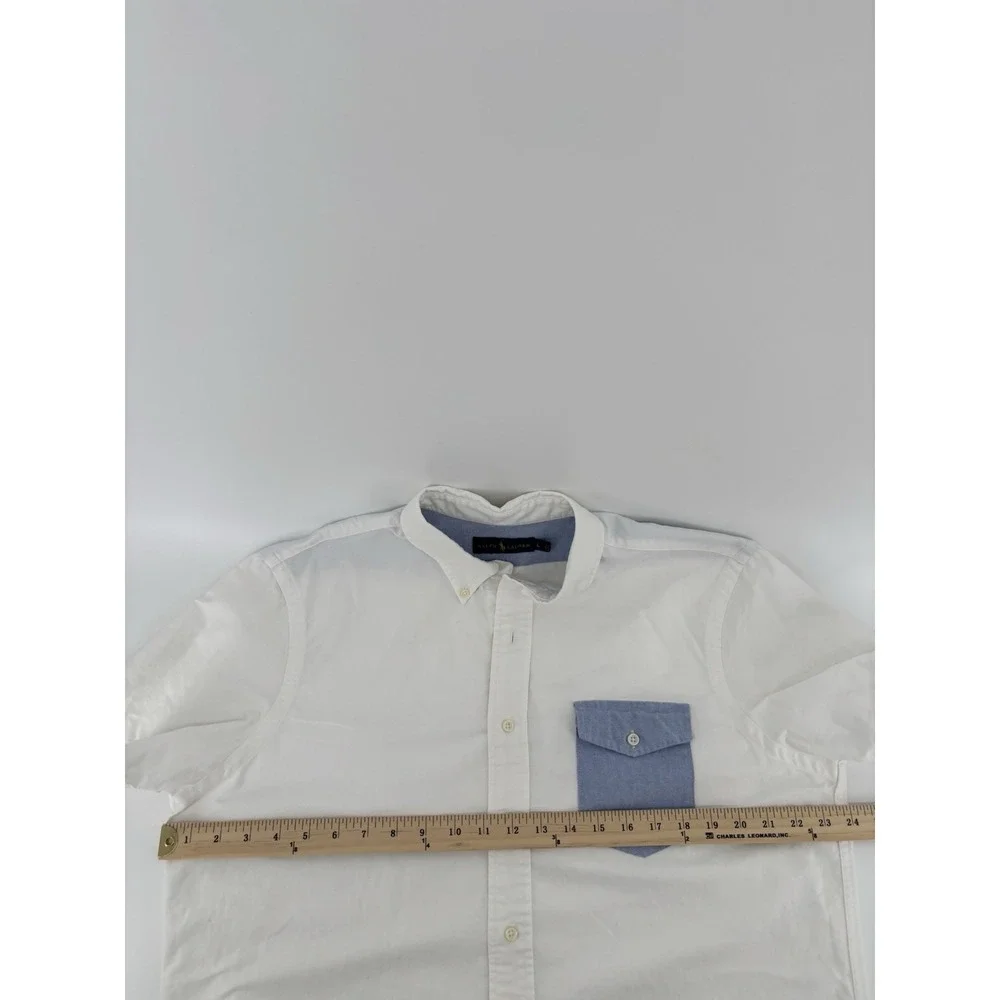 Polo Ralph Lauren Button Down Oxford Shirt‎ Men's Sz L Old Money Country Club - Picture 9 of 13